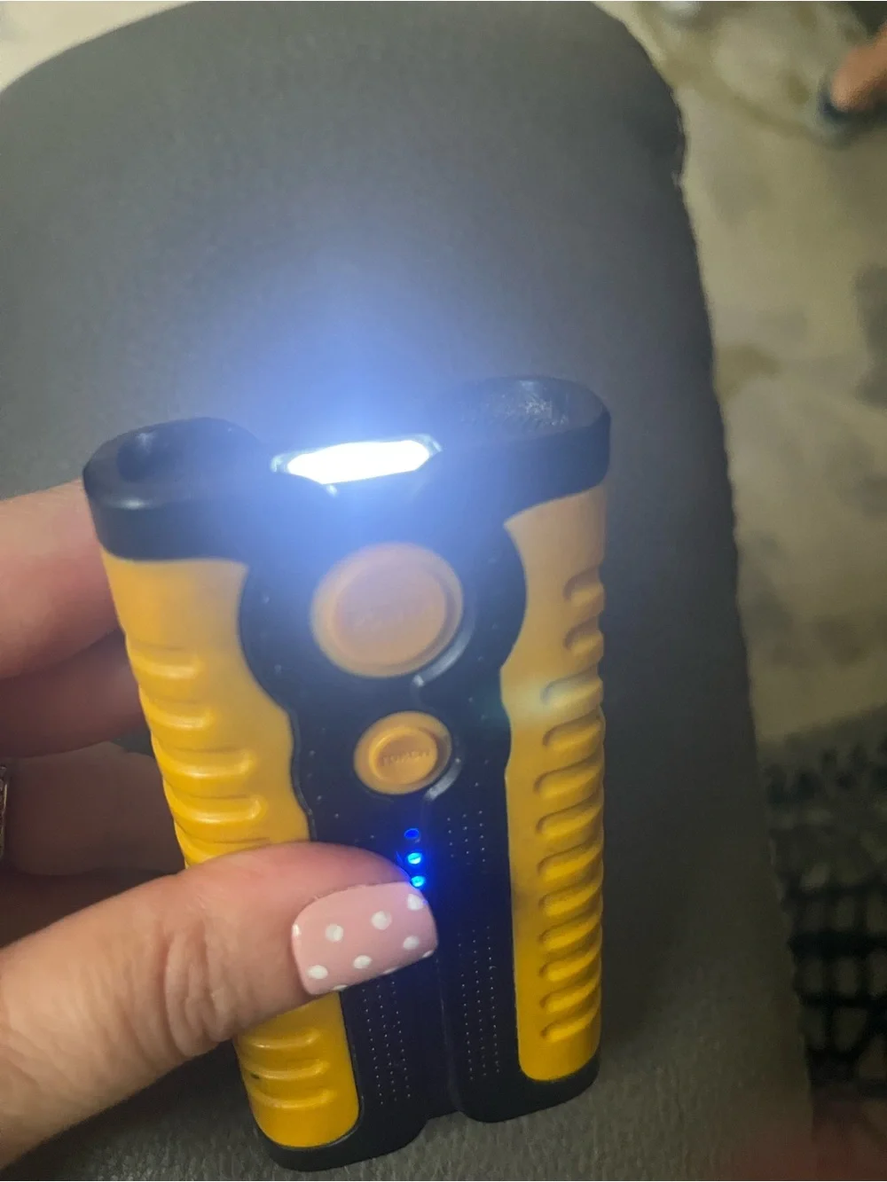 Pilot Electronic Portable Power Bank Charger - Compact Backup Battery/Flashlight